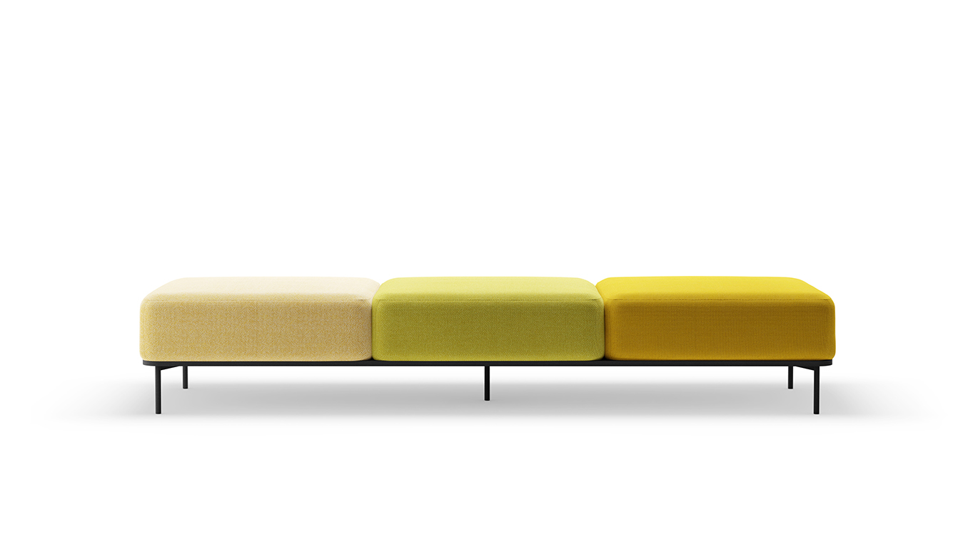 nipponaire SIRARU ottoman Lsize 展示品 Softscape Ottoman | Stylecraft